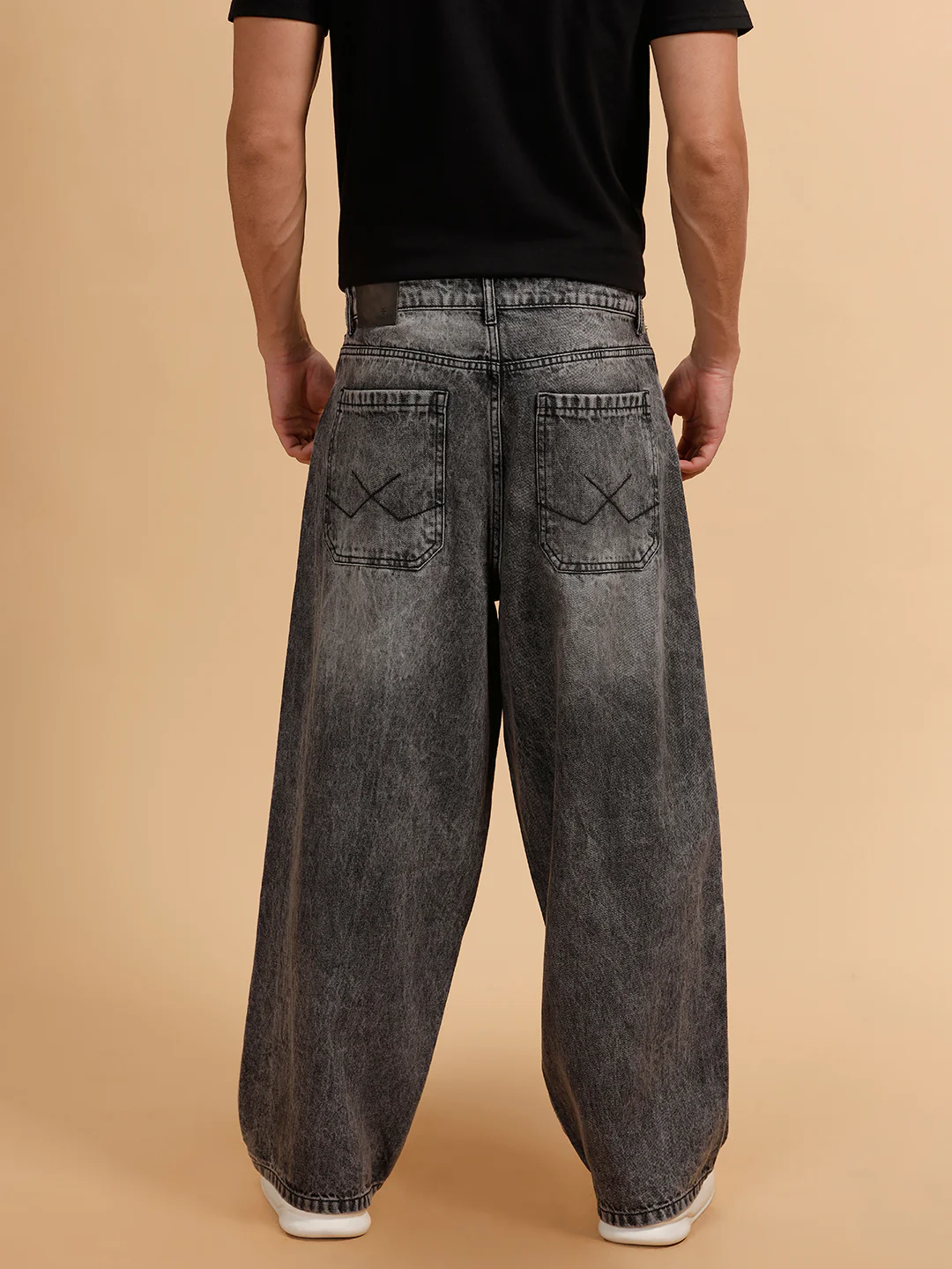 Casual Baggy Fit Jeans | Grey - Image 4