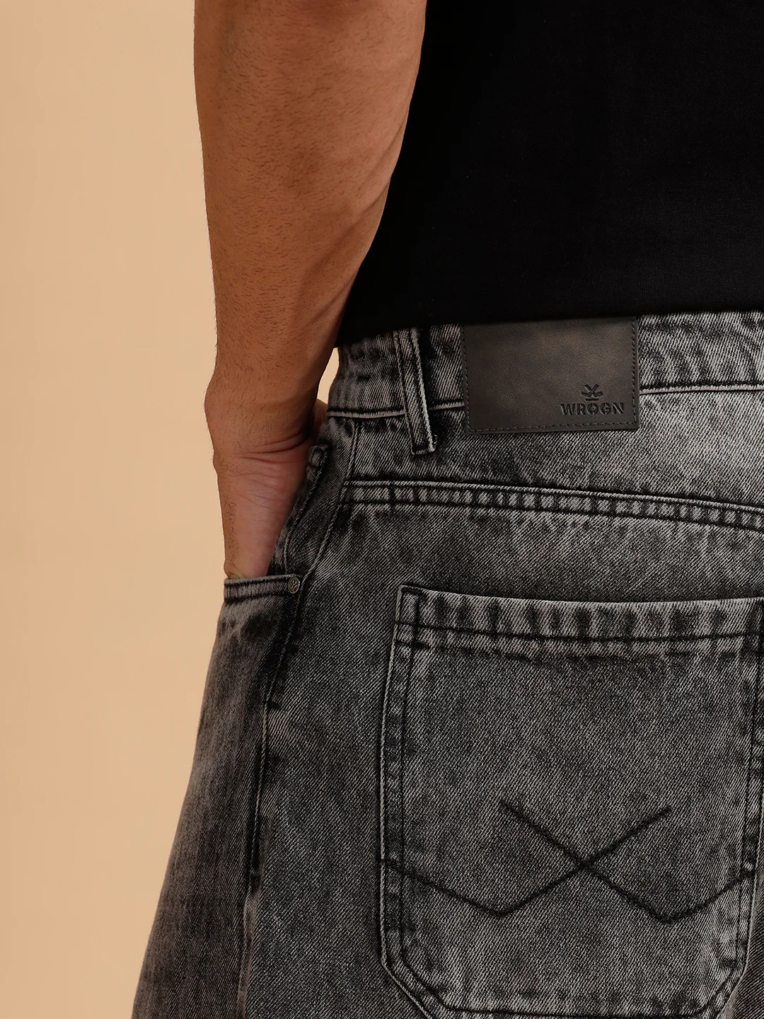 Casual Baggy Fit Jeans | Grey - Image 7
