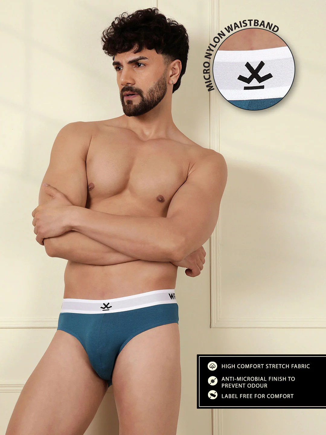 Solid Fresh Feel 2-Pack Brief - Image 4