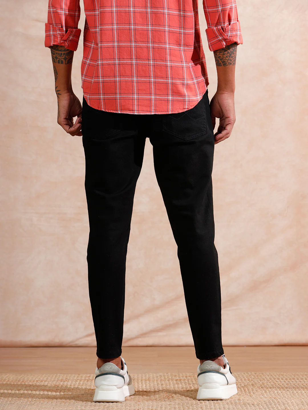 Solid Look Skinny Jeans | Black - Image 3