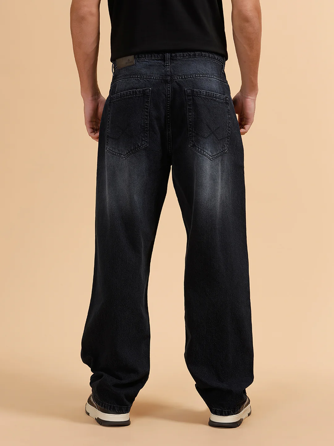 Casual Loose Fit Jeans | Black - Image 3