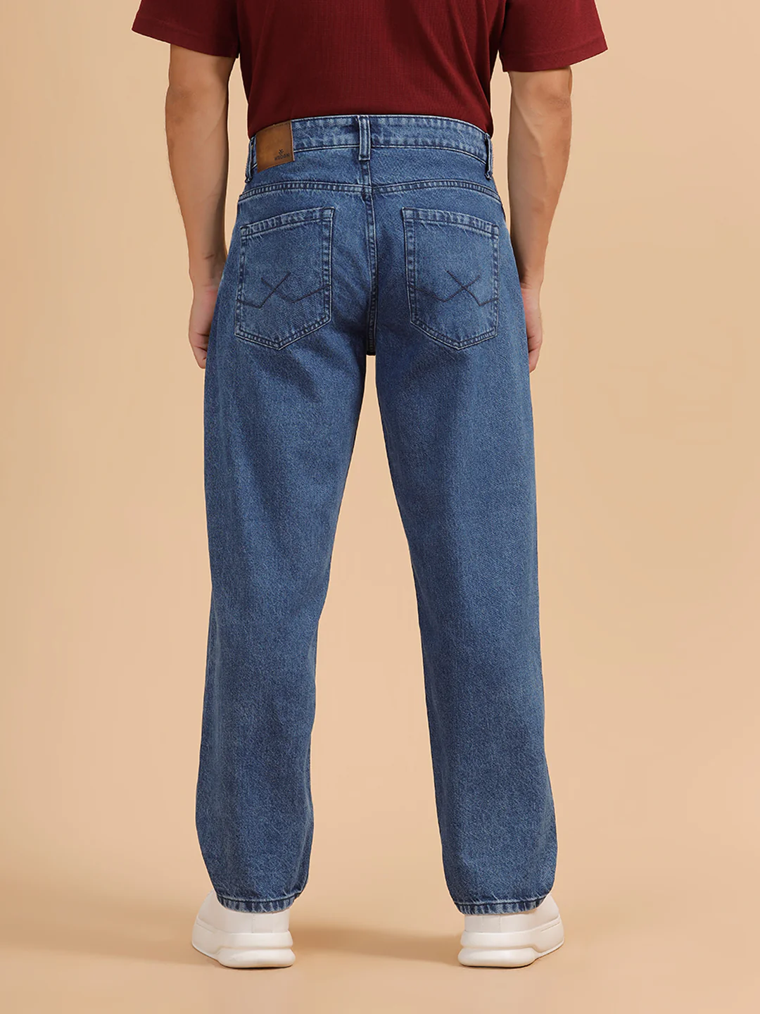 Casual Loose Fit Jeans | Light Blue - Image 3