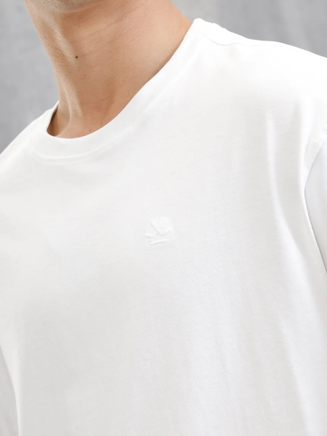 Solid Oversized T-Shirt | White - Image 4
