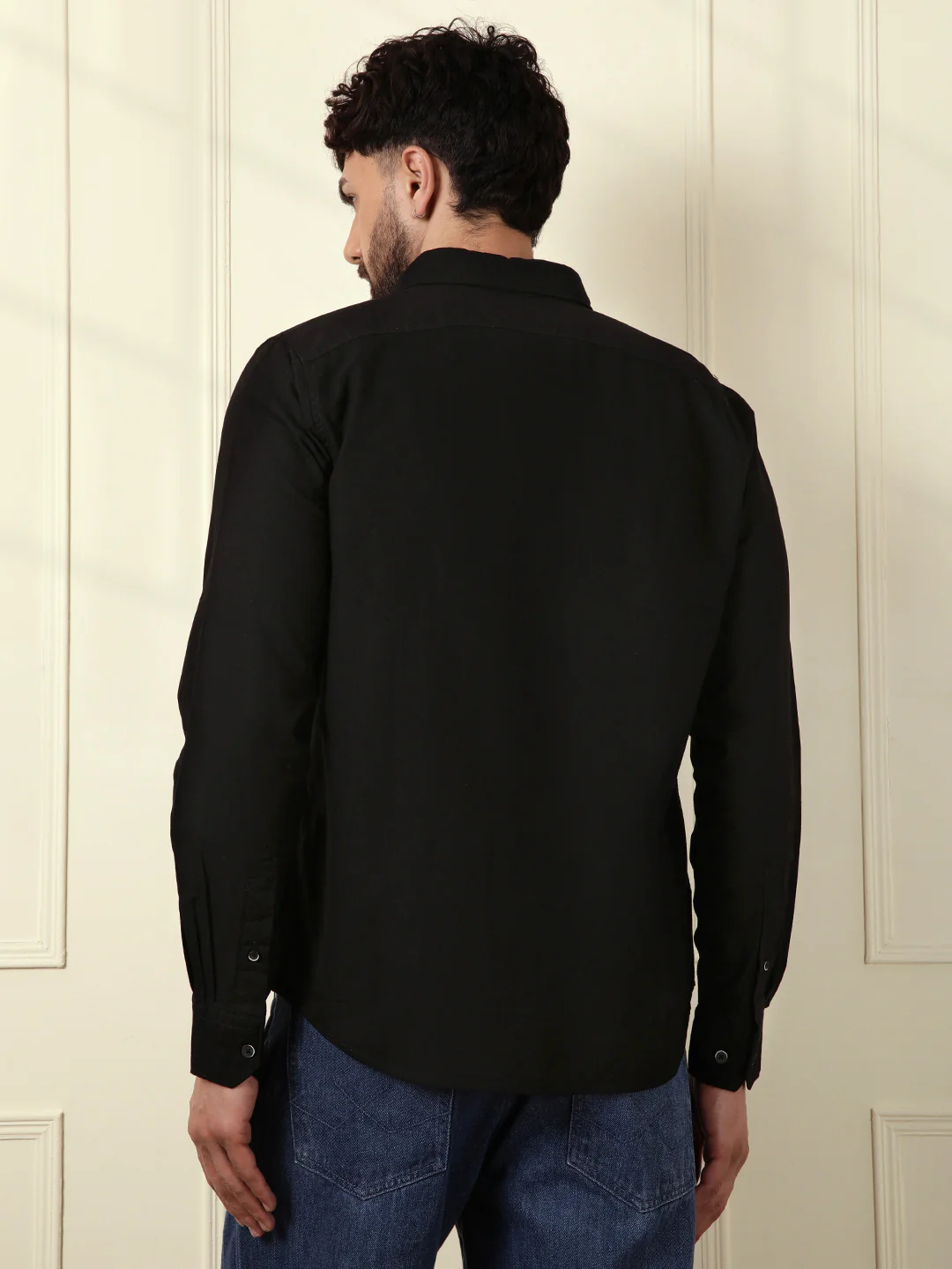 Solid Premium Cotton Shirt - Image 3