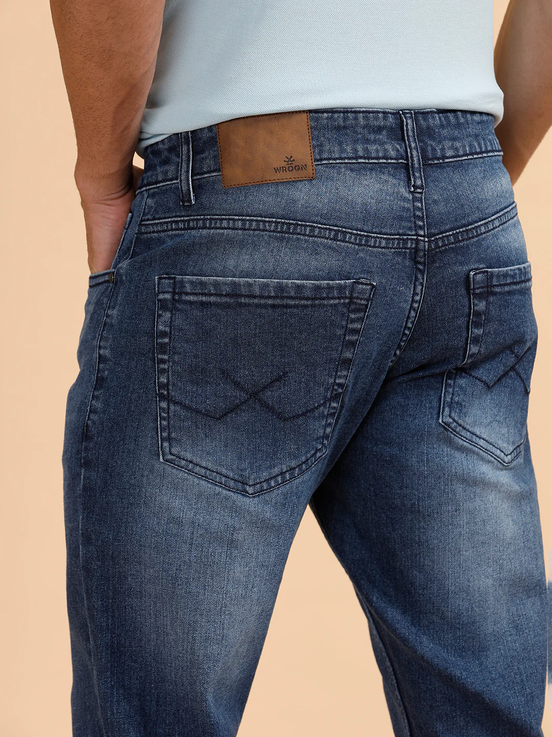 Casual Slim Fit Jeans | Blue - Image 6
