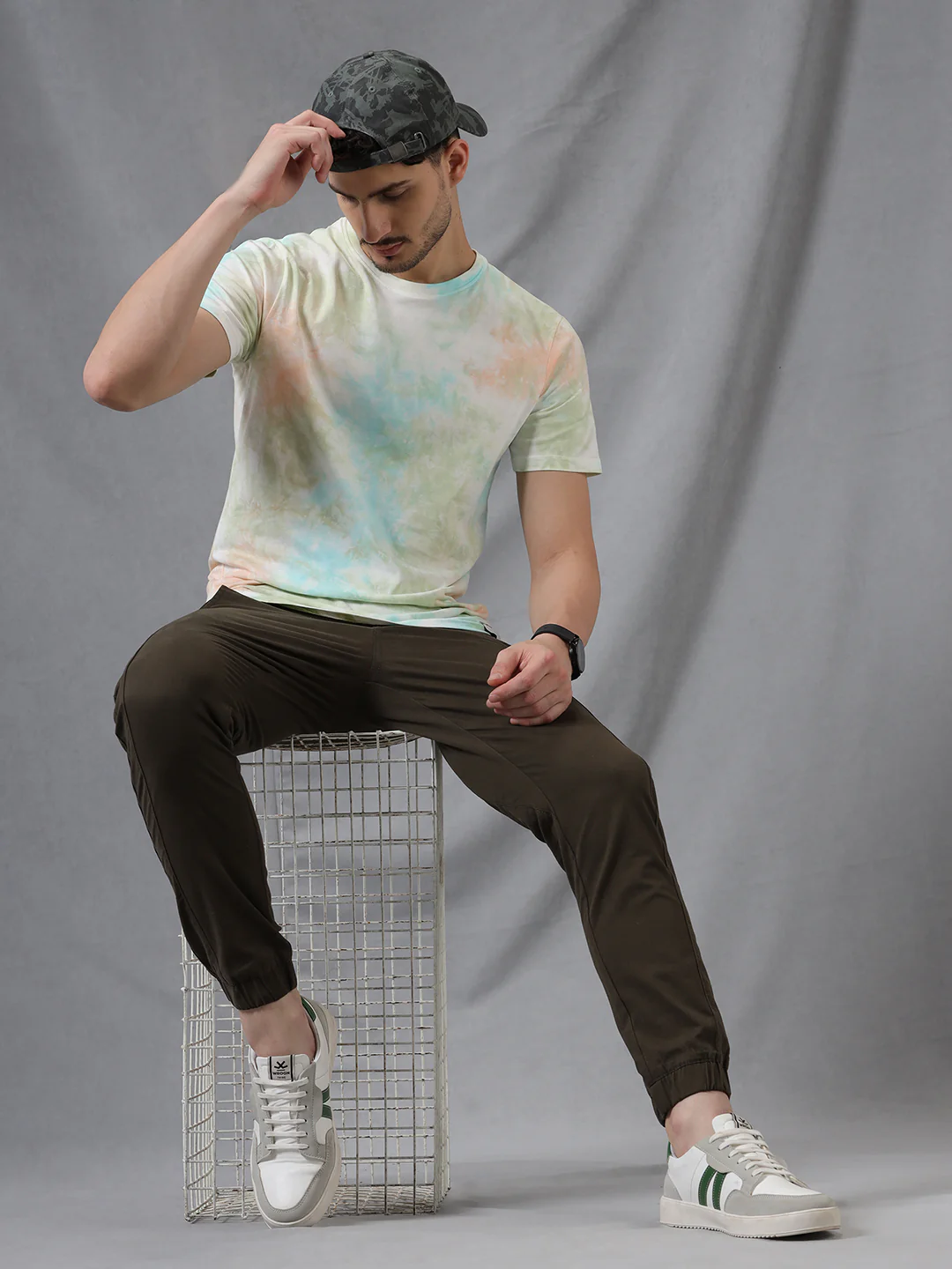 Solid Stitch Drawstring Jogger - Image 2
