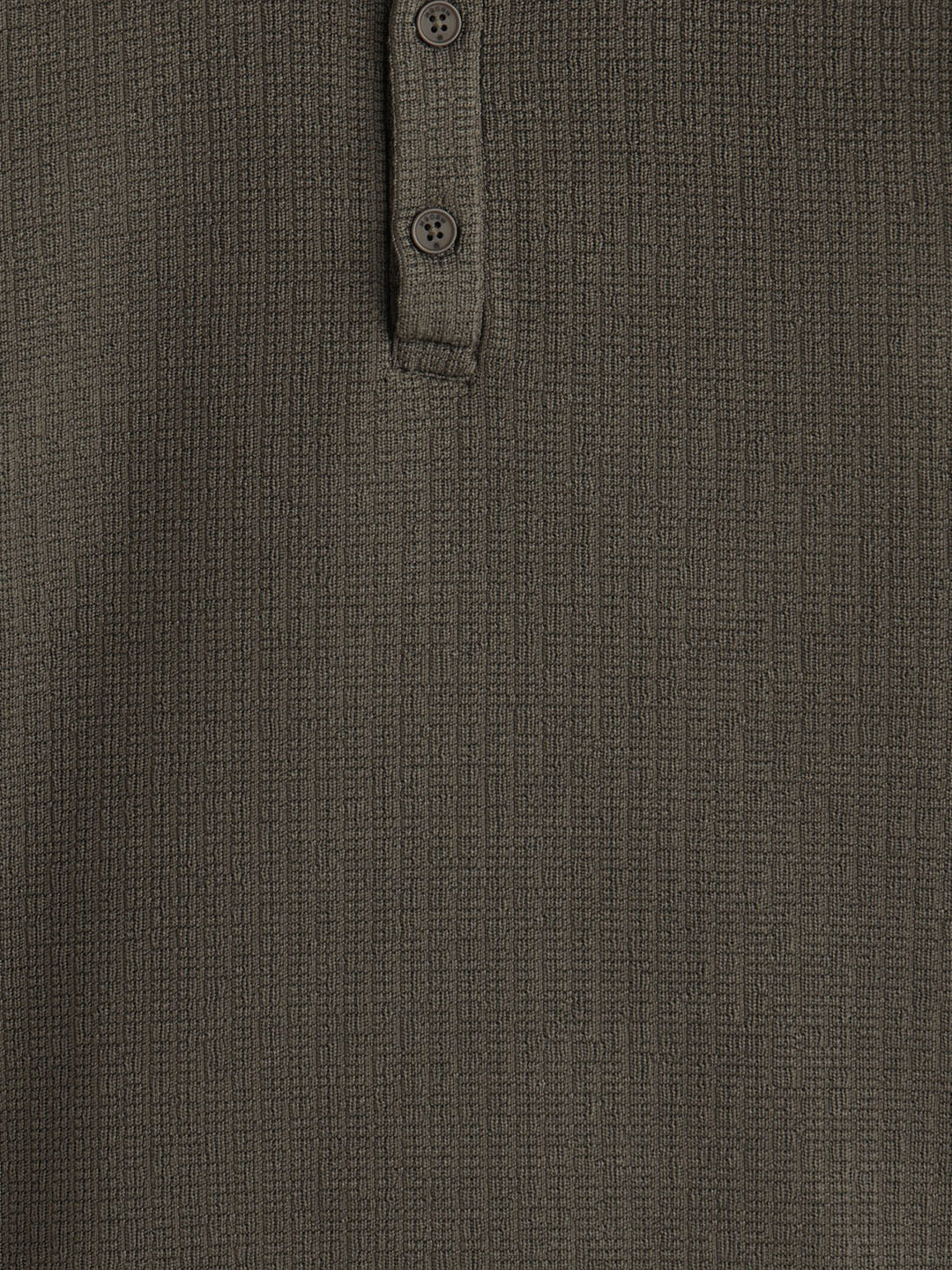 Solid Textured Polo | Olive - Image 10