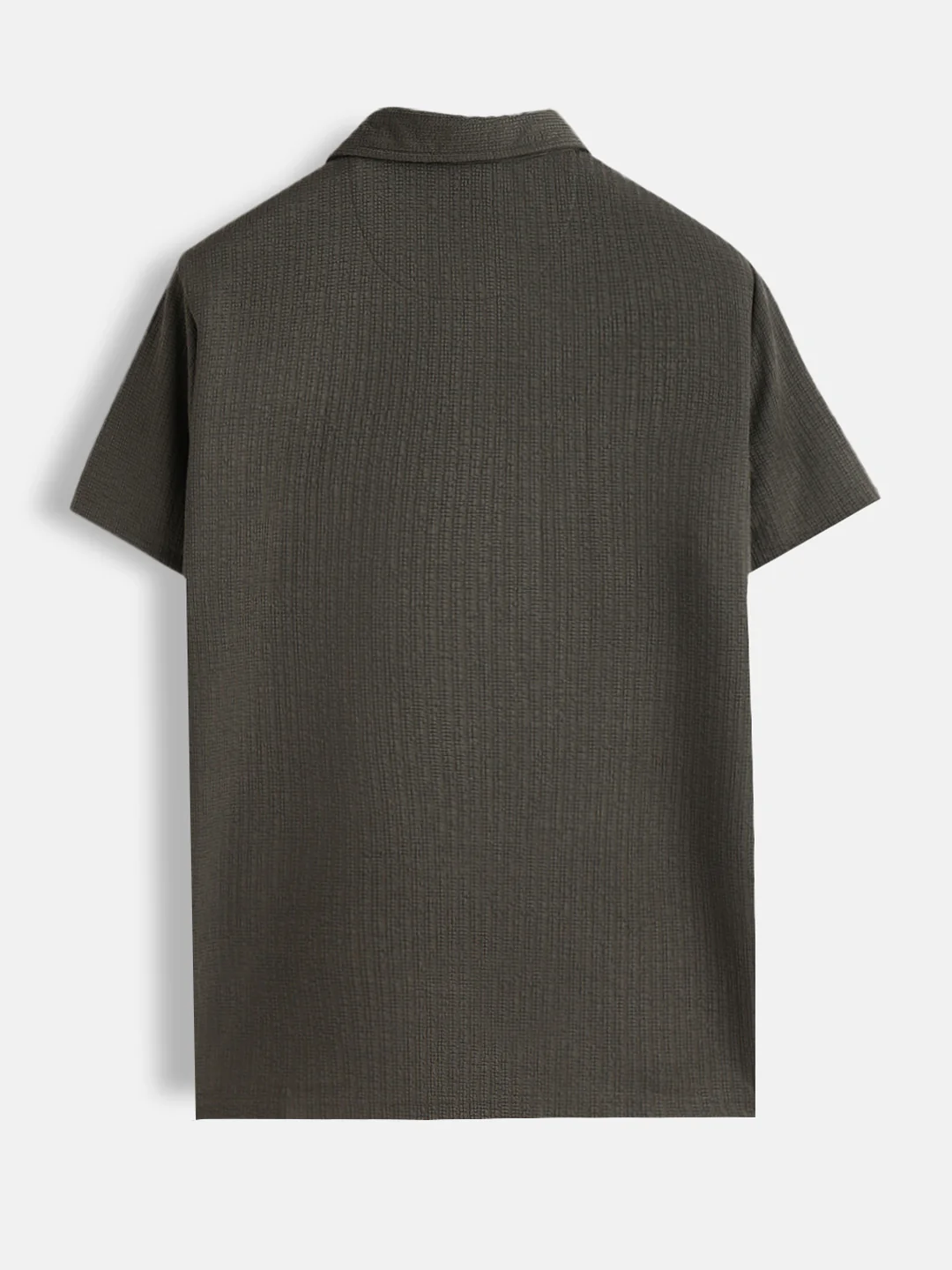 Solid Textured Polo | Olive - Image 2