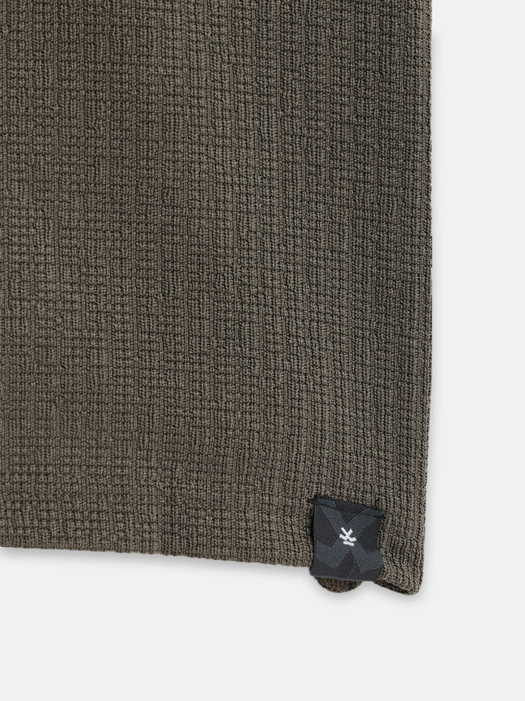 Solid Textured Polo | Olive - Image 9