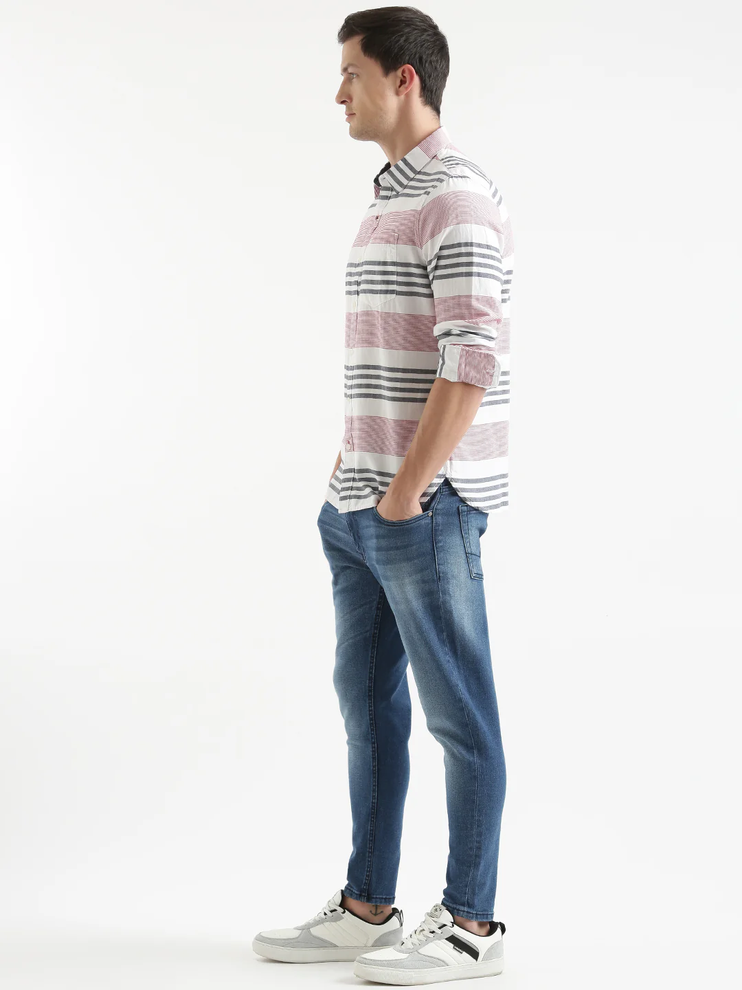 Spaced Stripes Shirt - Image 4