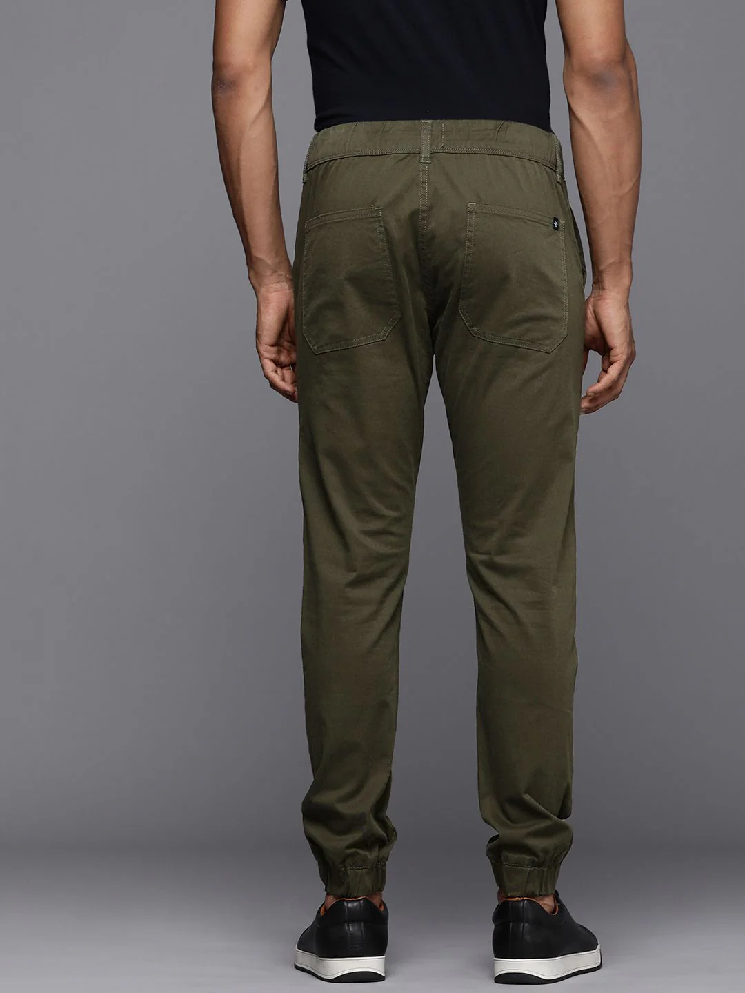 Striking Olive Drawstring Cargo Jogger - Image 3
