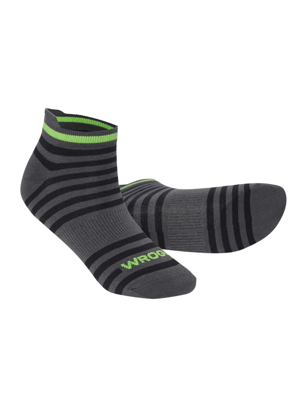 Striped Comfort Sneaker Socks Pack of 2 - Image 3