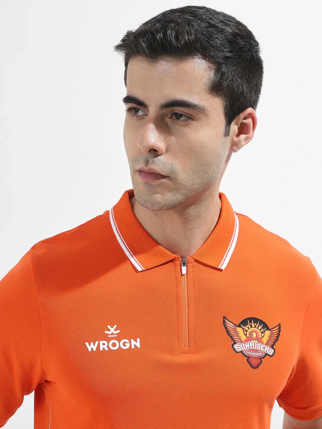 Sunrisers Hyderabad 2025 Limited Edition Polo T-Shirt | Orange - Image 5