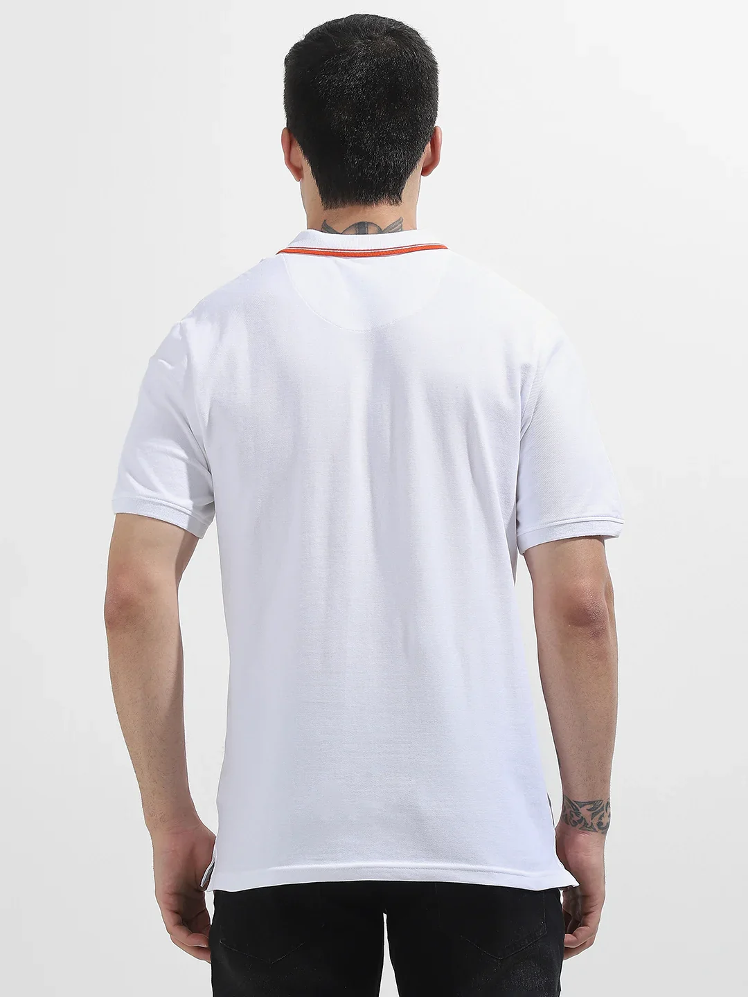 Sunrisers Hyderabad 2025 Limited Edition Polo T-Shirt | White - Image 3