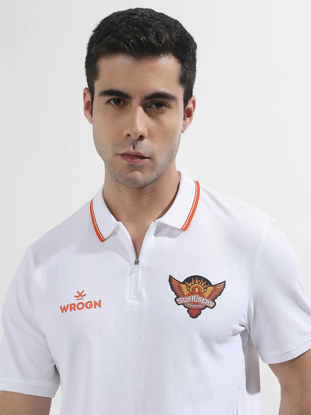 Sunrisers Hyderabad 2025 Limited Edition Polo T-Shirt | White - Image 6