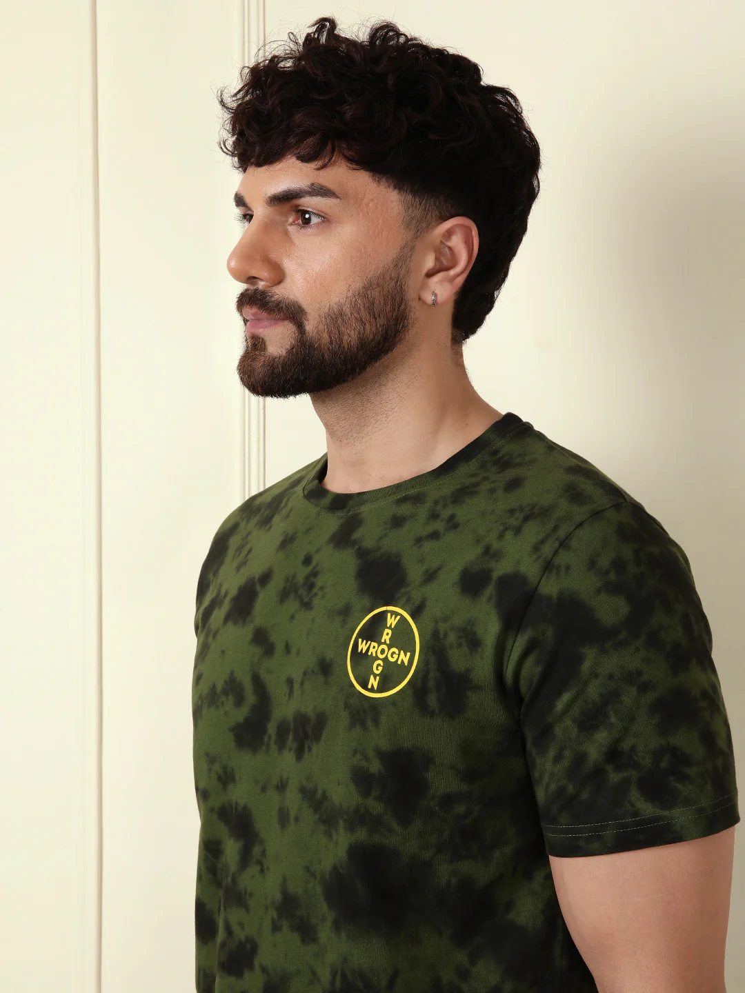 Washed Slim Fit T-Shirt | Dark Green - Image 5