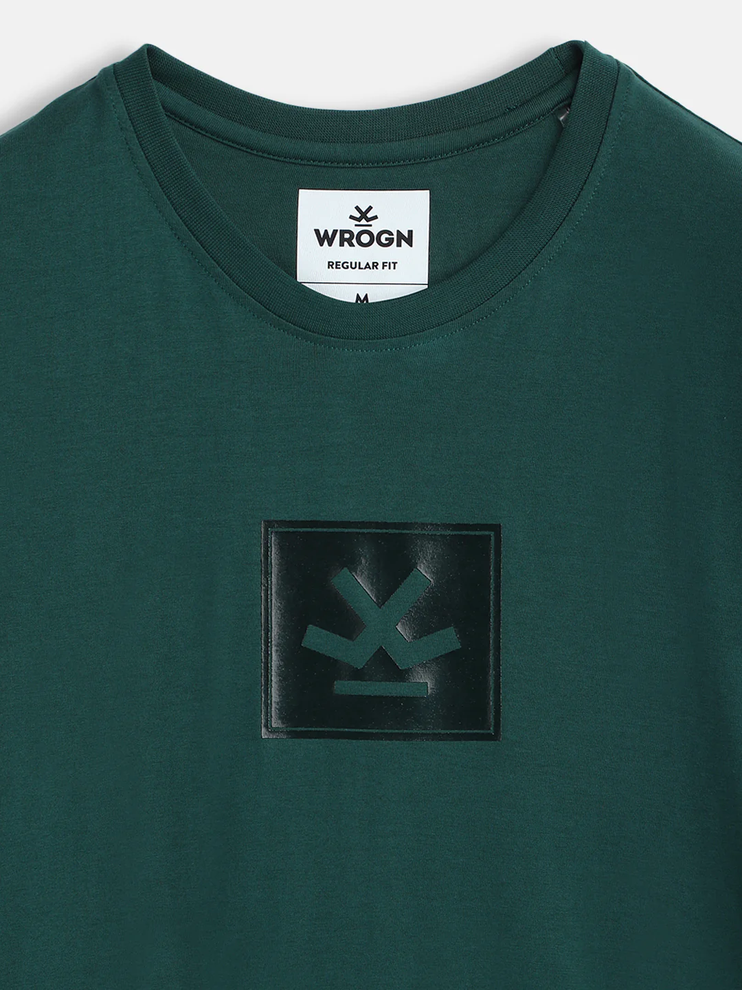 Urban Dark Green Printed T-Shirt - Image 3