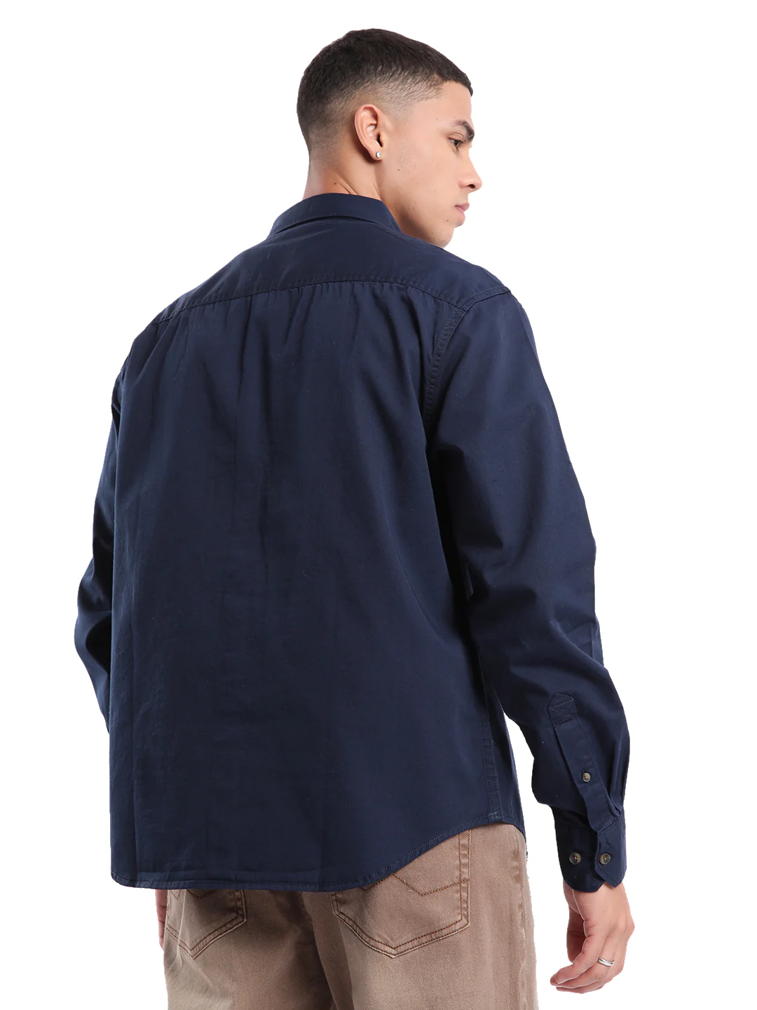Urban Navy Long Sleeve Shirt - Image 3