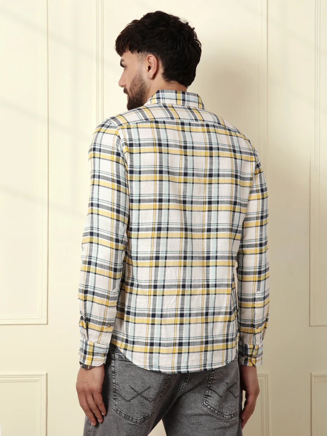 Classic Checked Summer Shirt | White - Image 3