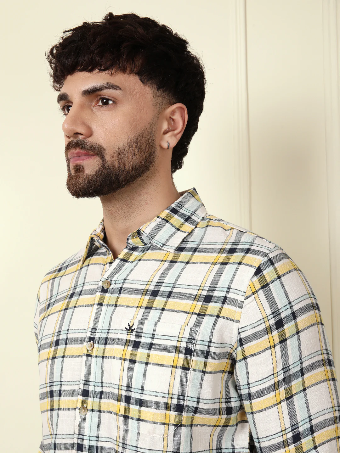 Classic Checked Summer Shirt | White - Image 5