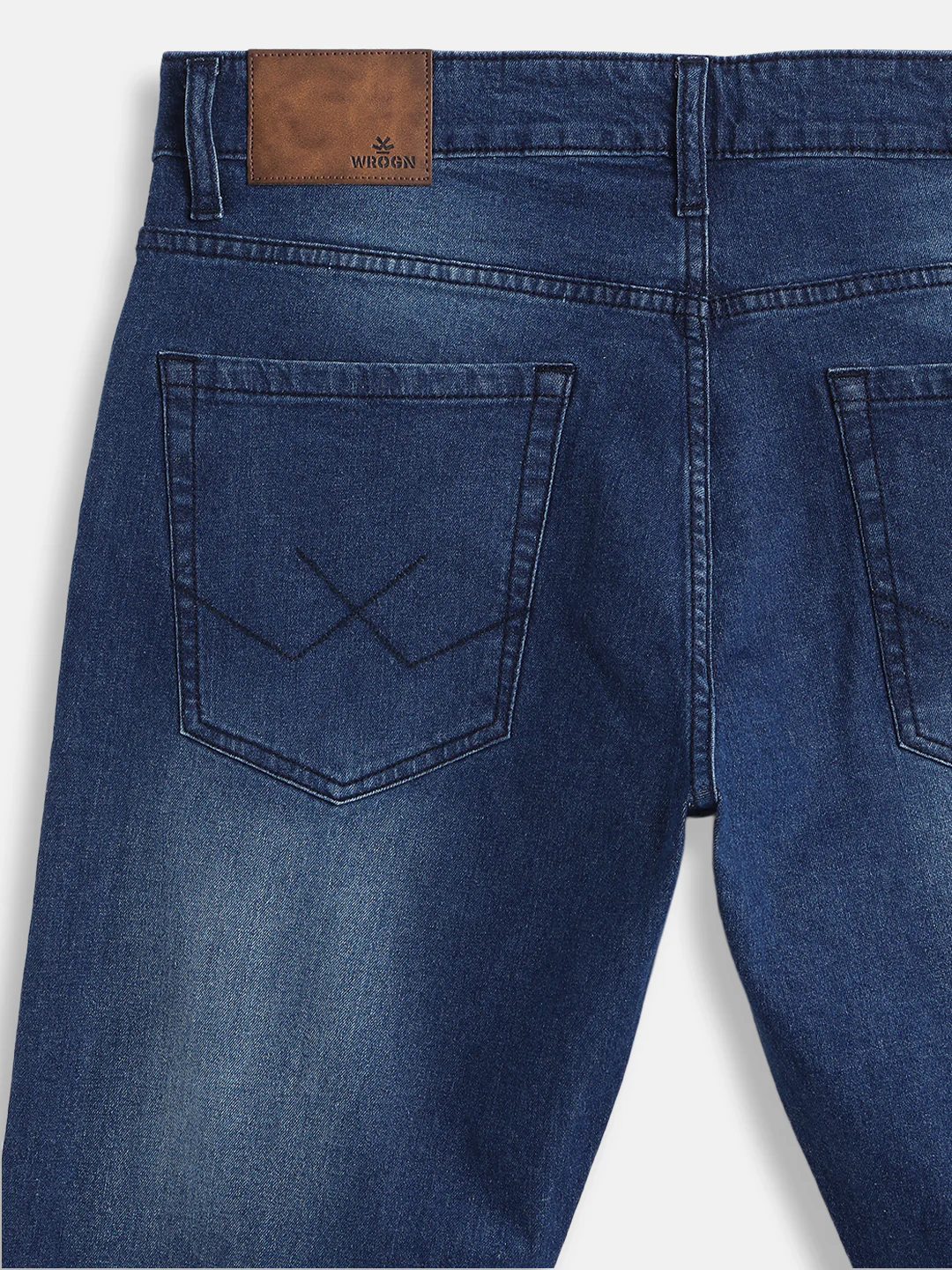 Vintage Fade Skinny Crop Jeans | Blue - Image 4