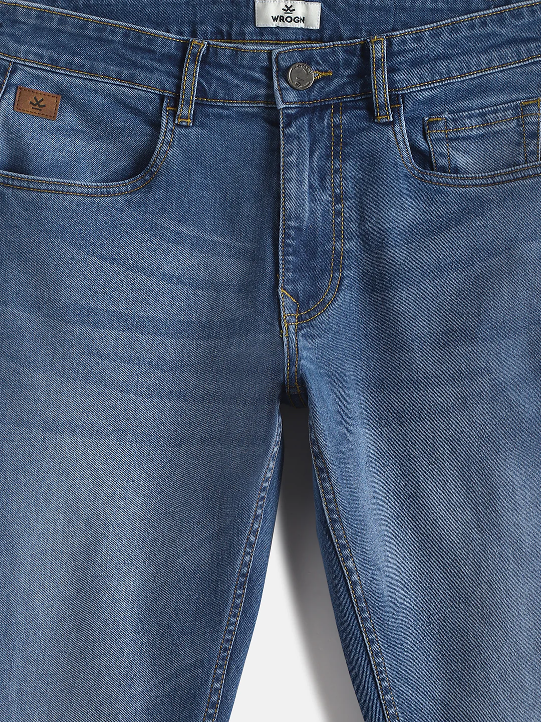 Vintage Skinny Crop Jeans | Blue - Image 2