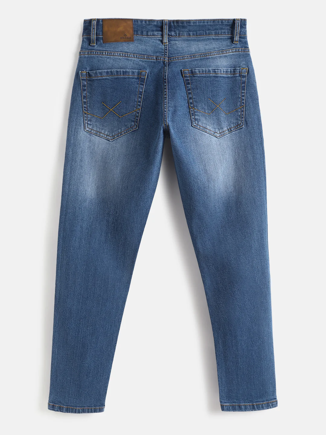 Vintage Skinny Crop Jeans | Blue - Image 3