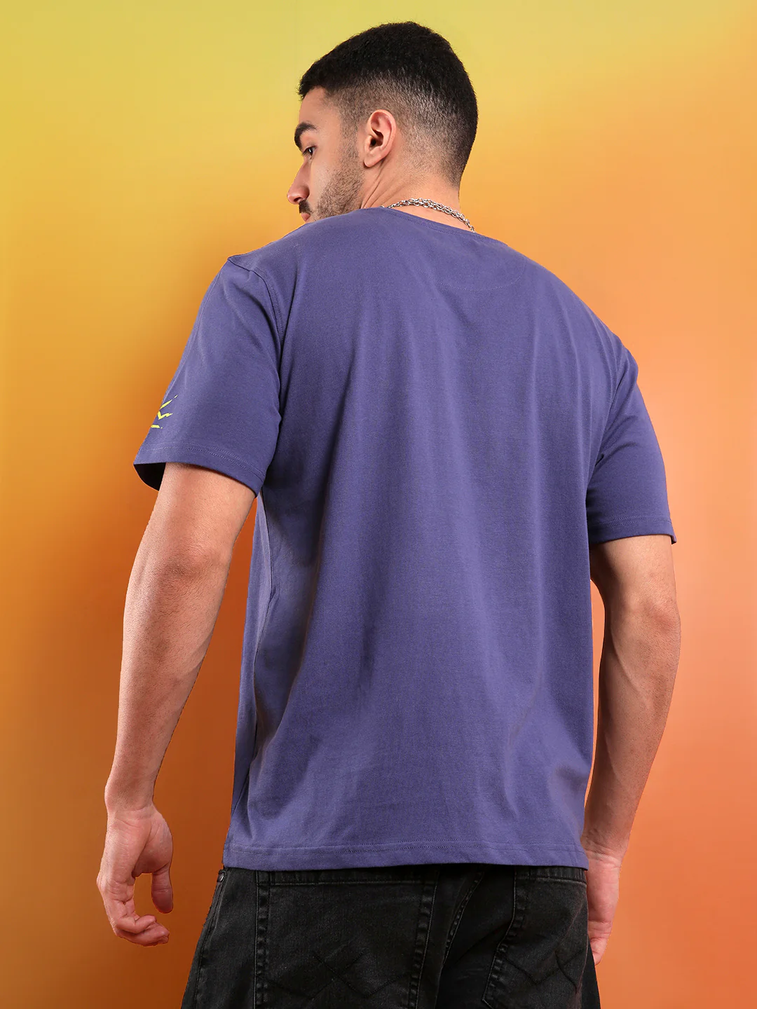 Violet Printed Naruto T-Shirt - Image 3