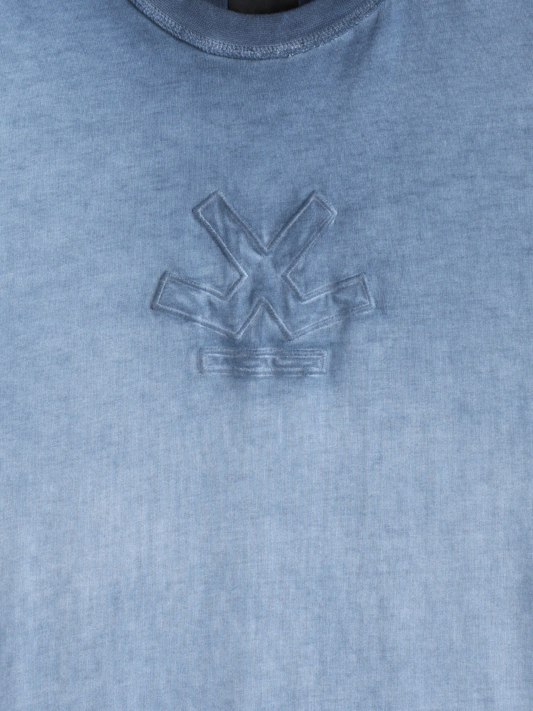 Washed Pigment Dyed T-Shirt | Blue - Image 9