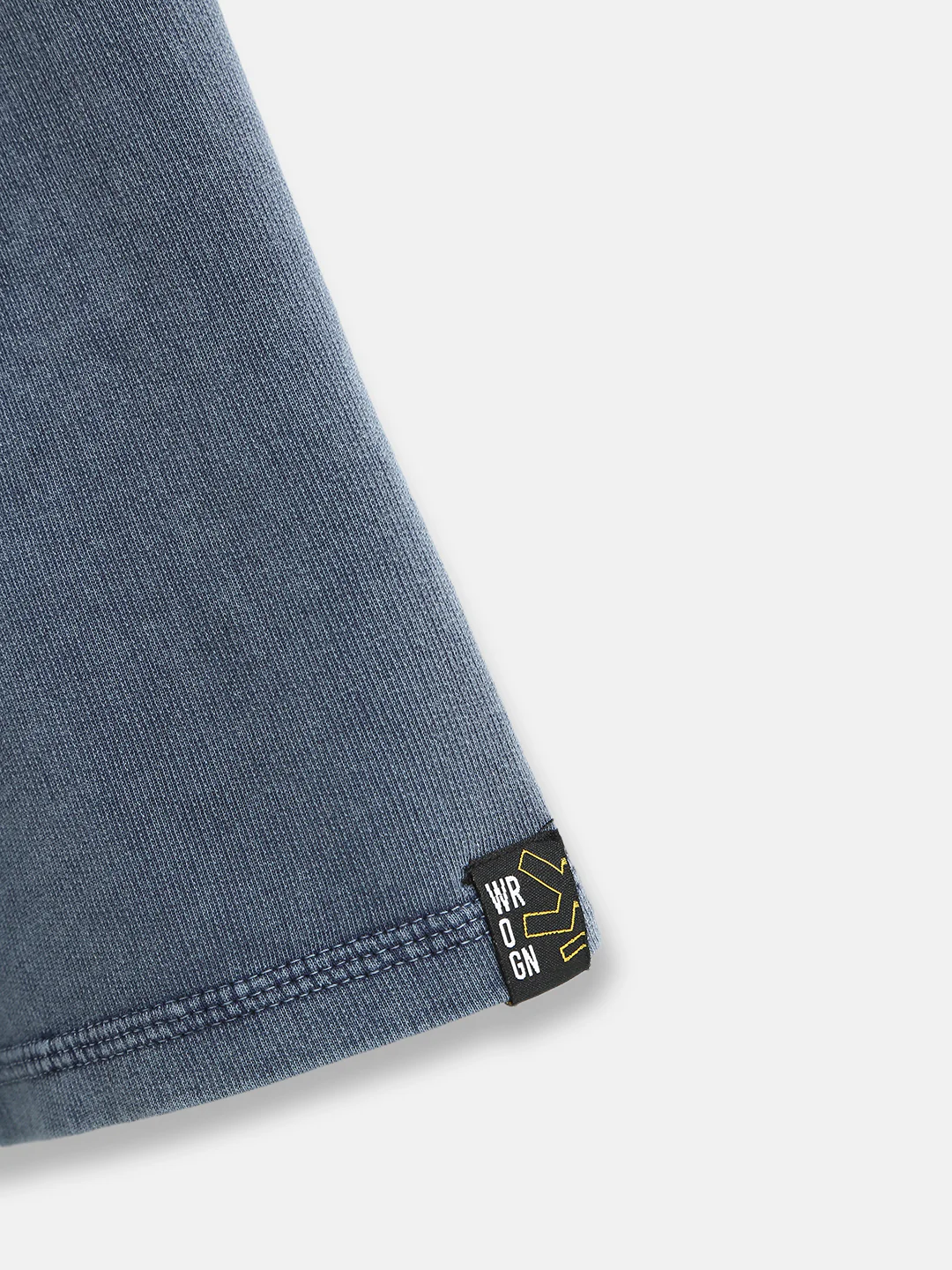 Washed Slim Fit Polo T-Shirt | Navy Blue - Image 4