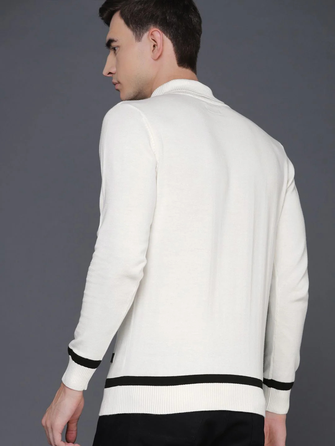 White Turtle Neck Sweater - Image 6