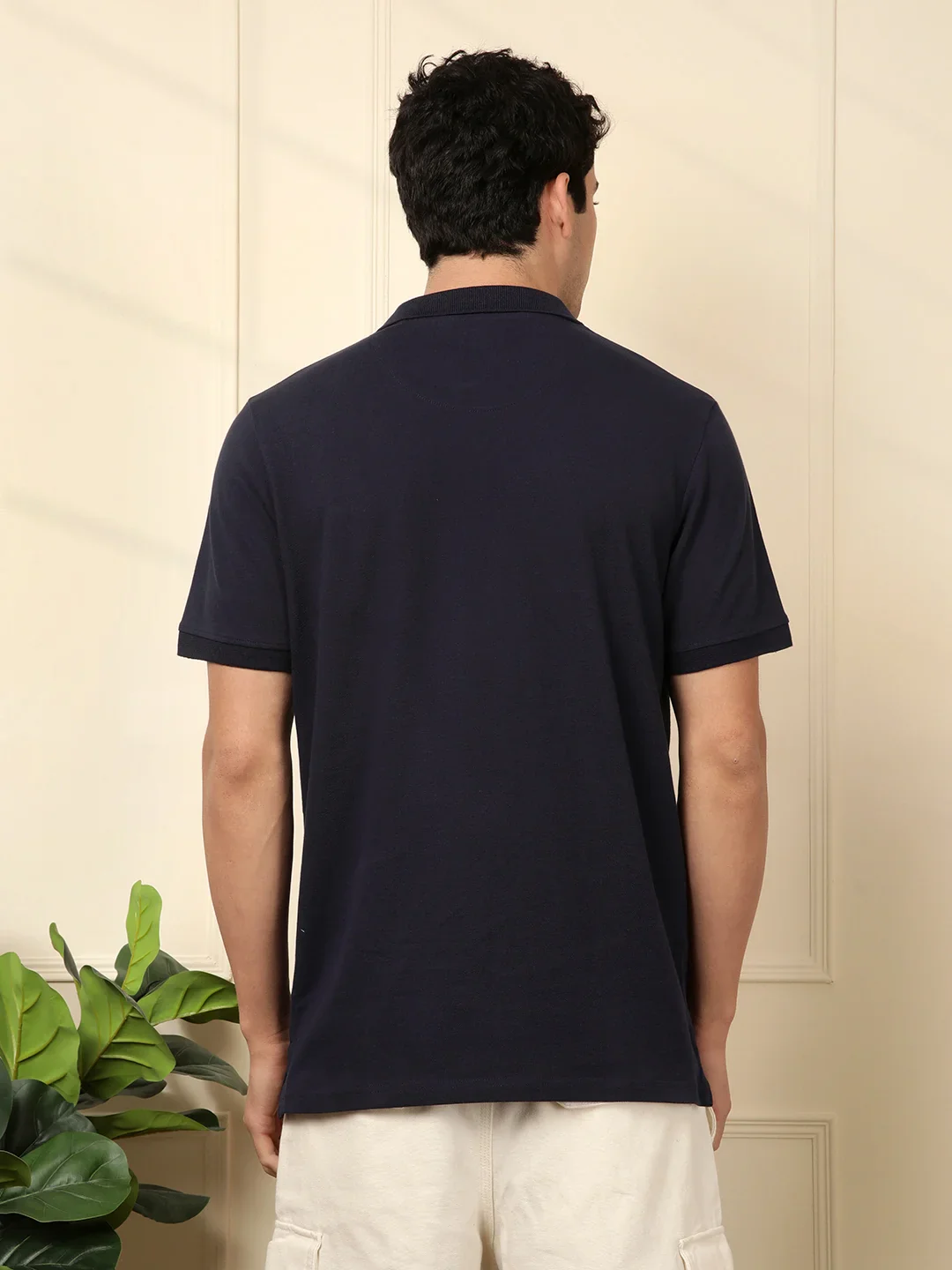 Wrogn 01 Blue Polo T-Shirt - Image 3