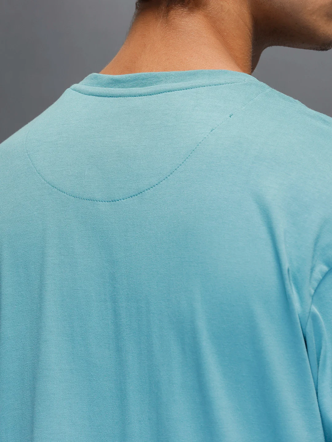 Wrogn Branded Oversized Casual Tee |  Teal - Image 5