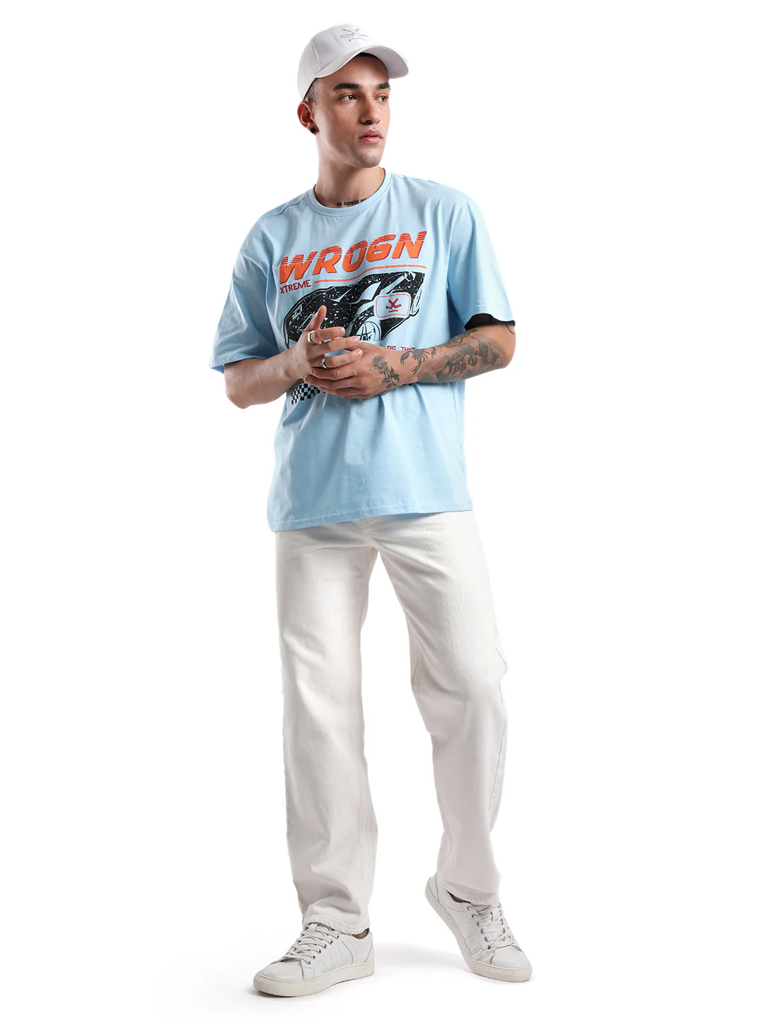 Wrogn Champ Printed T-Shirt - Image 2