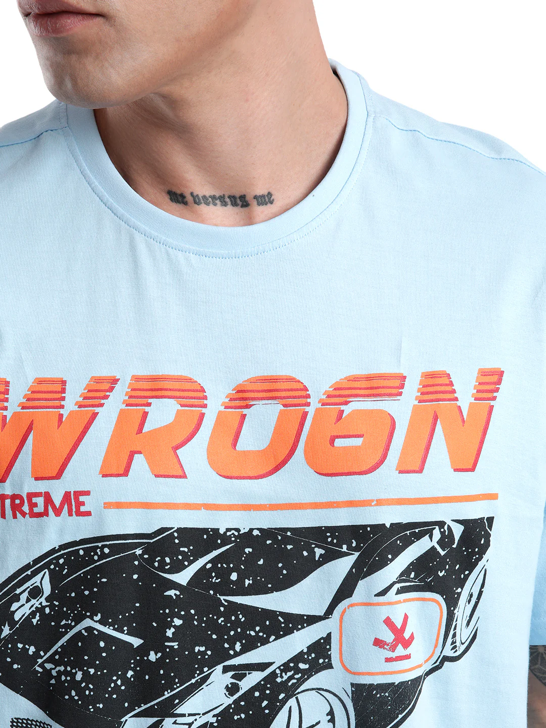 Wrogn Champ Printed T-Shirt - Image 6