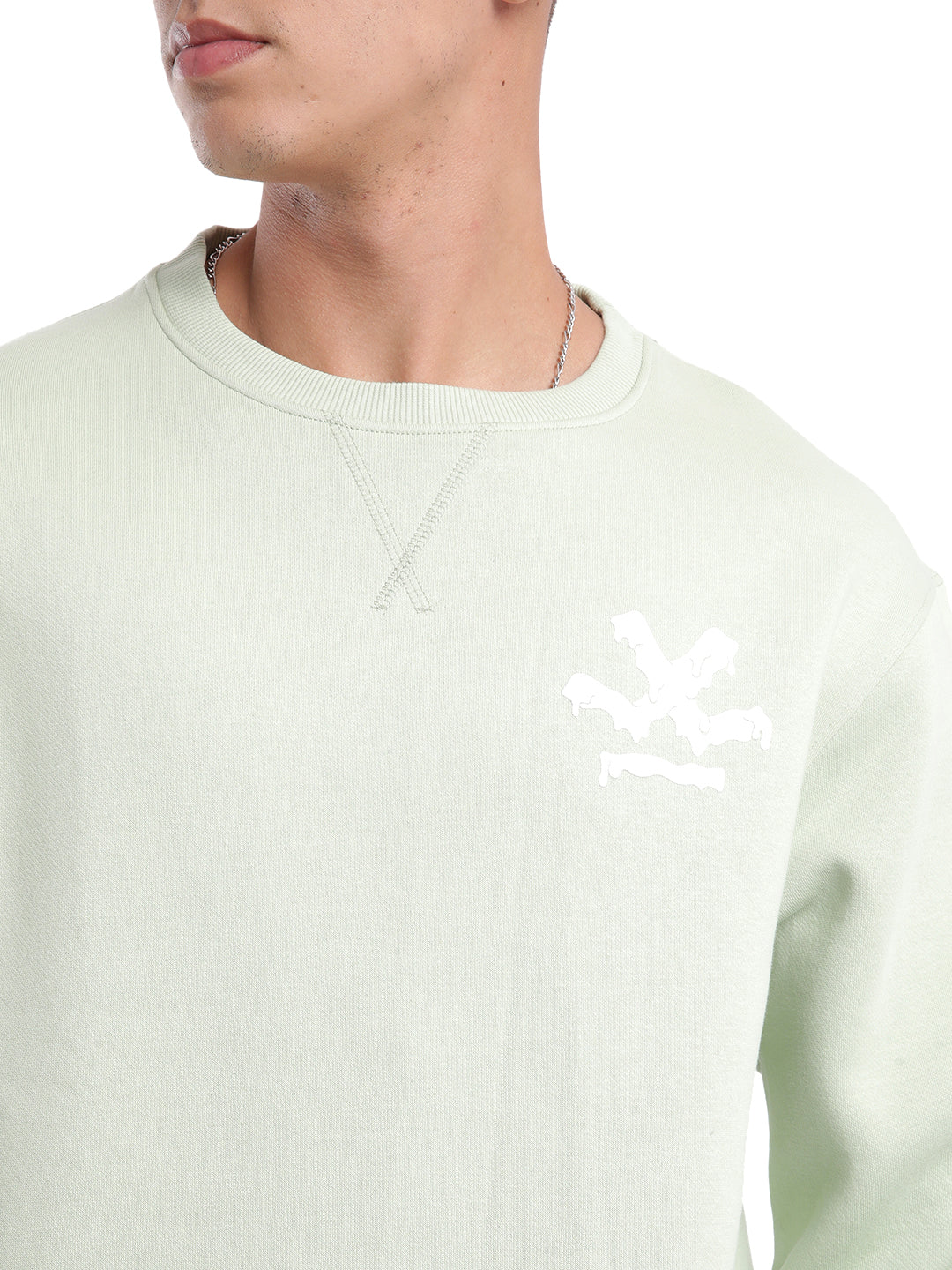 Wrogn Drip Mint Sweatshirt - Image 5