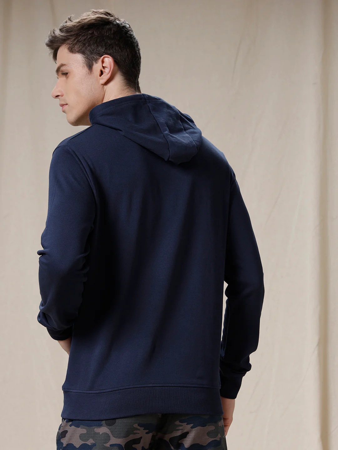 Wrogn Enough Blue Hoodie - Image 3