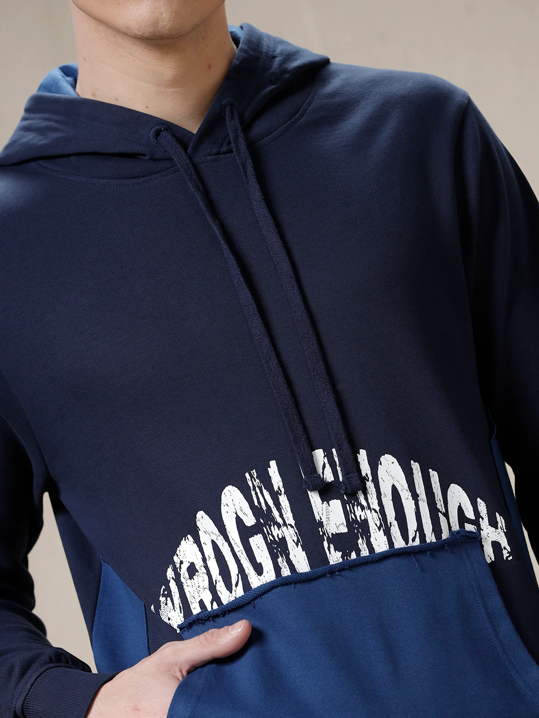 Wrogn Enough Blue Hoodie - Image 6