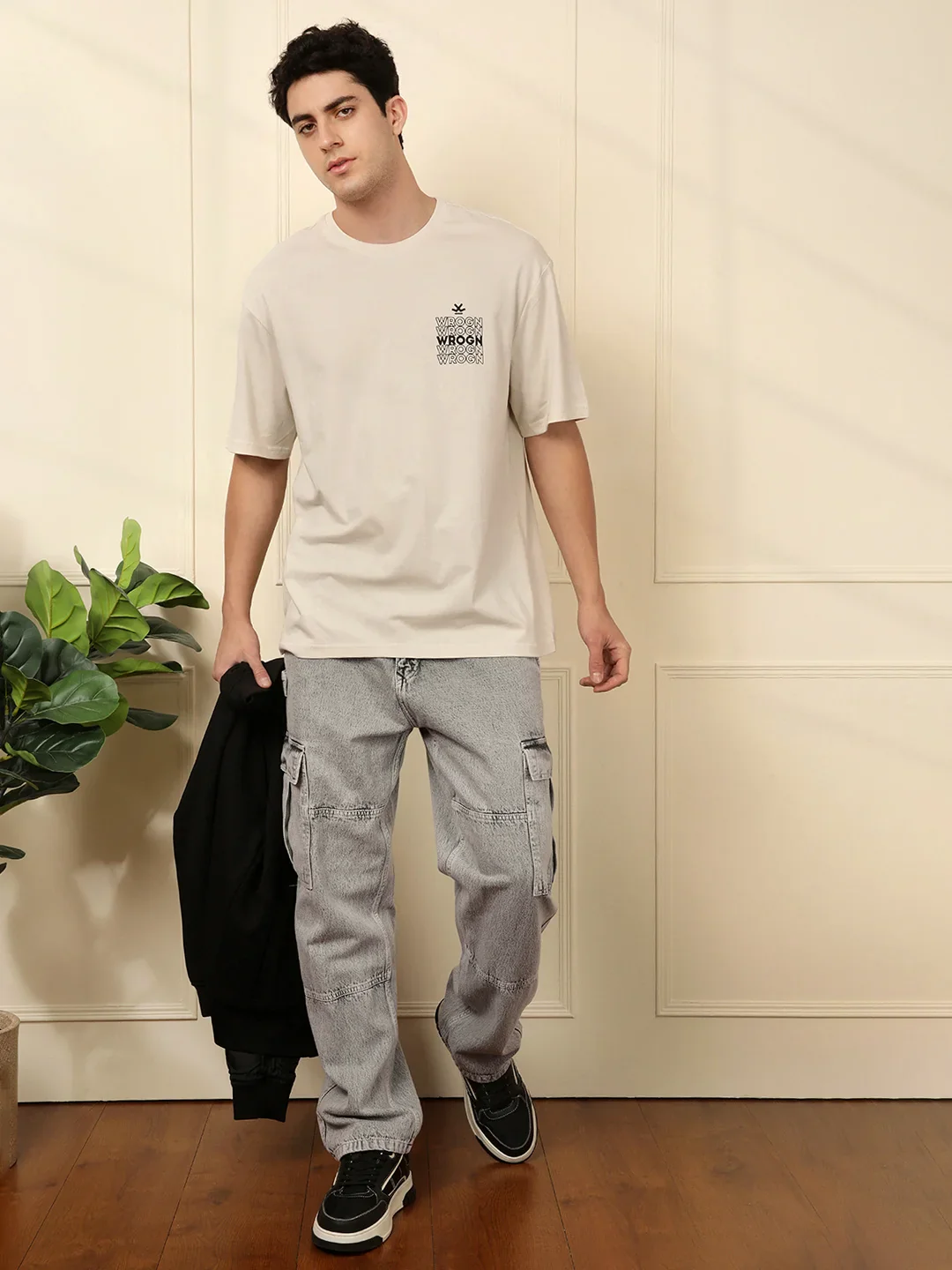Wrogn Side of Life Oversized T-Shirt - Image 2