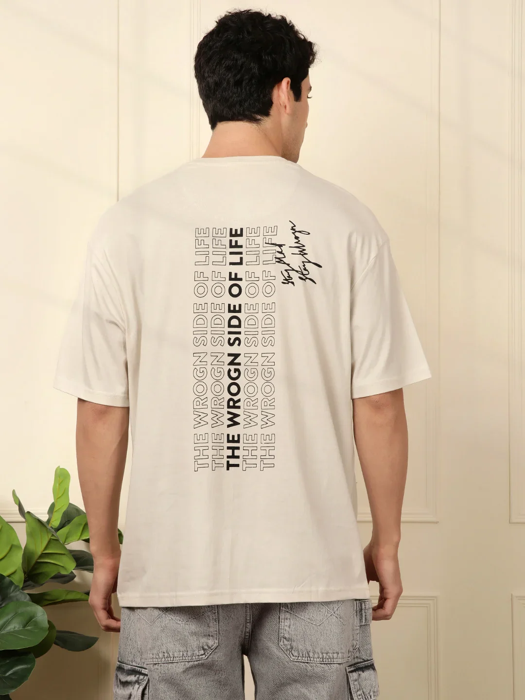 Wrogn Side of Life Oversized T-Shirt - Image 3
