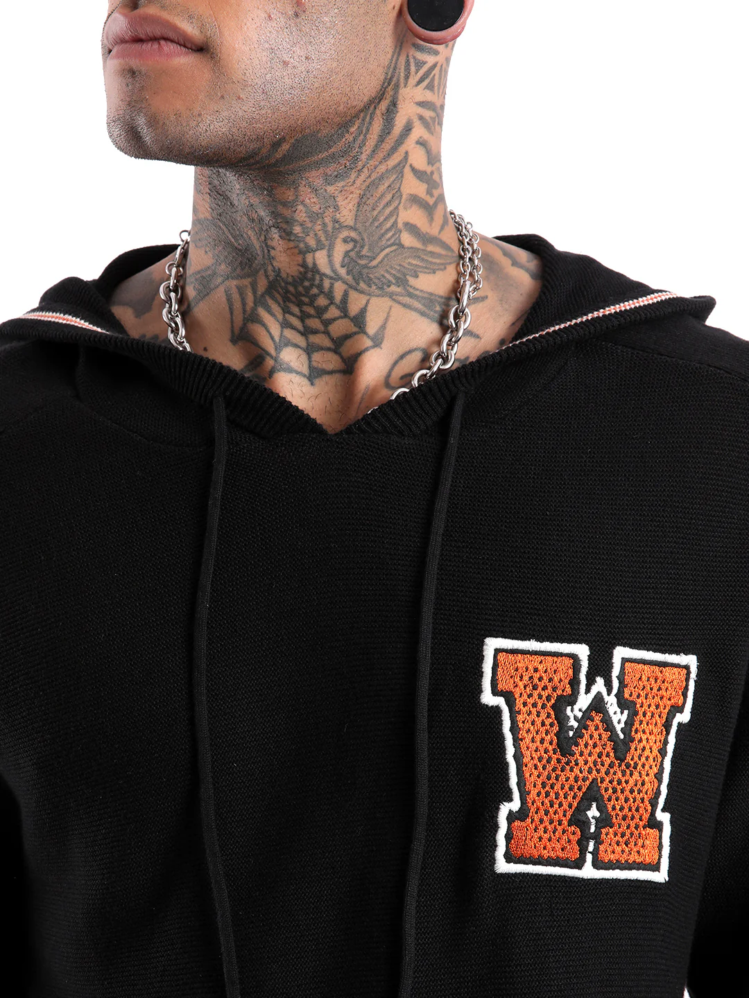 Wrogn Varsity Branded Hoodie - Image 5